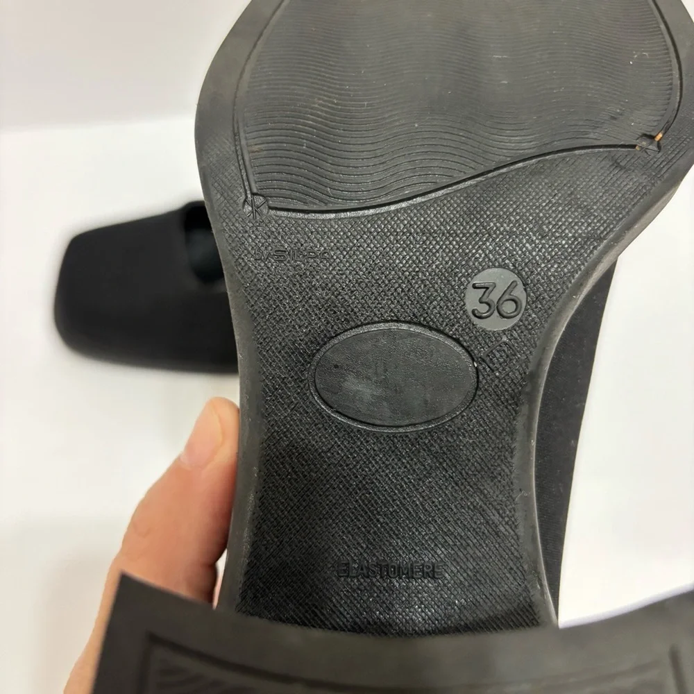 Aldo Black Women's Block Heels - Picture 5 of 5